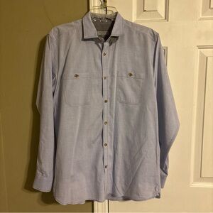 Ted Baker Light Blue Casual Button Down Shirt brand size 4 men’s large